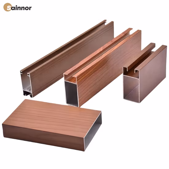 Asia Aluminum Group 3D/4D Wood Grain Aluminium Profile