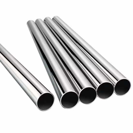 High Quality Price ASTM Round Ss 201 304 316 310S 316ti 309S 409 904 430 Brushed/Mirror Polished Seamless Steel Pipe