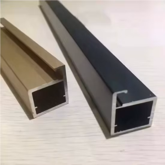 China Manufacturer Extrusion Aluminium Alloy Window Frame Wardrobe Double Glass Sliding Door Anodized/Powder Coated Aluminum Profile for Window and Door