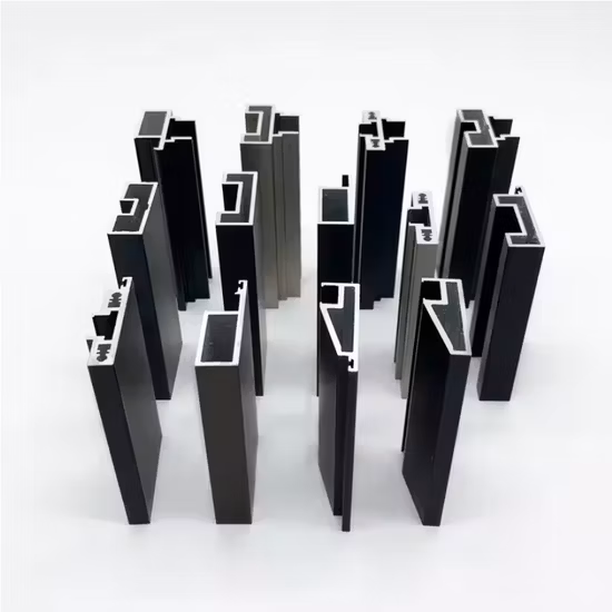 China Manufacturer Extrusion Aluminium Alloy Window Frame Wardrobe Double Glass Sliding Door Anodized/Powder Coated Aluminum Profile for Window and Door