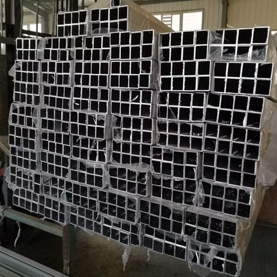 T8 Temper Finished Anodized Extrusion Aluminium Square Tubing