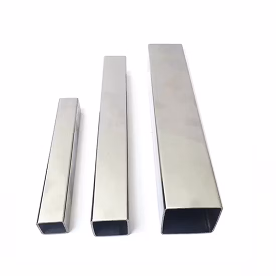 ASTM Round/Square Ss 201 304 316 310S 309S 409 904 430 6061 Brushed/Mirror Polished Seamless/Welded Stainless Steel/Aluminum/Carbon/Galvanized Tube Pipe Price