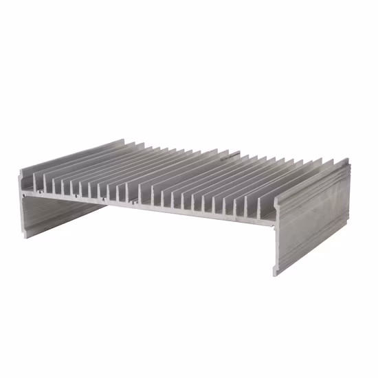 Heat Sink Parts Tube Products Aluminum Aluminium Extrusion Profile Manufacture