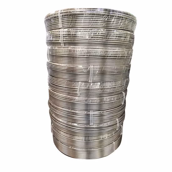 316L/304/316/321 Stainless Steel Coil Tubing for Heat Exchanger