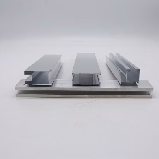 Aluminum Aluminium Extrusion Profiles Mill Finish Powder Coat Wooden Grain Anodized for Window Door Curtain Wall Construction Decoration Industrial Profile CNC